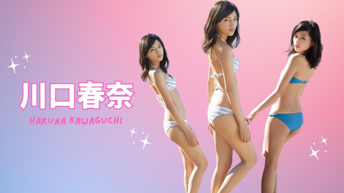 【川口春奈】こんなに水着になってたなんて、素晴らしい！はーちゃんのいろんな時代の水着をたっぷり詰め込みました！