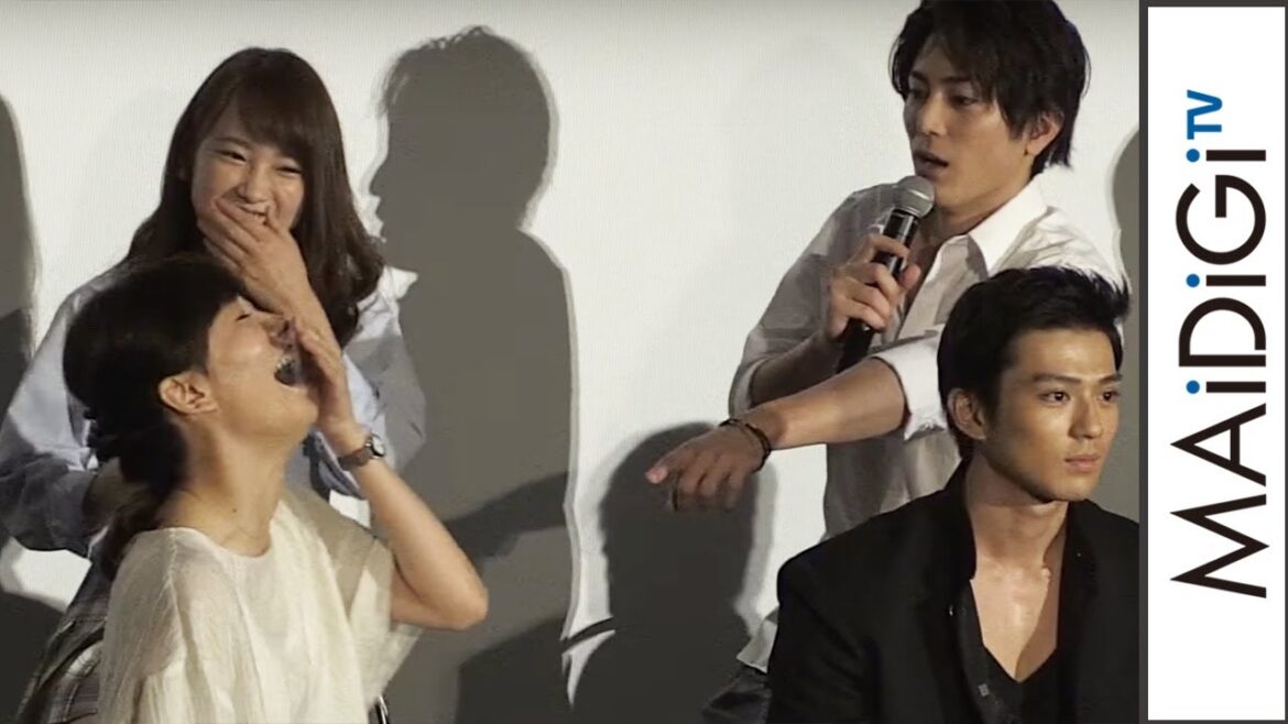 水川あさみ、間宮祥太郎にいじられ「むかつく」　ドラマ「僕たちがやりました」制作発表会見4