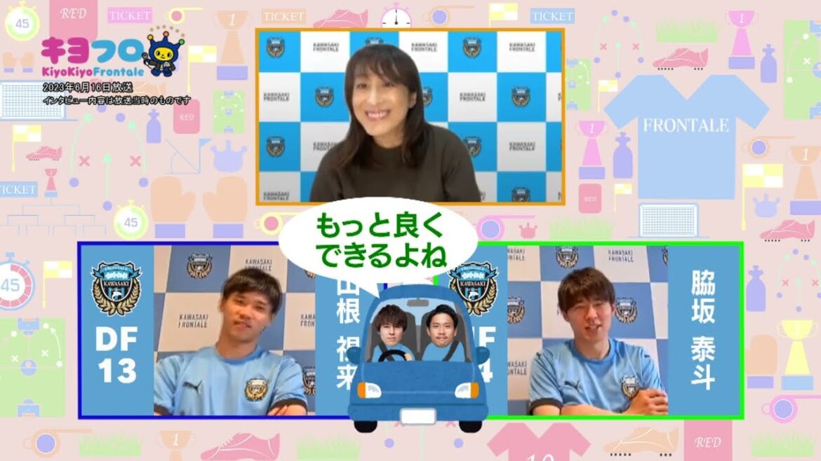 キヨフロ山根視来選手×脇坂泰斗選手 Part 2 20230616放送