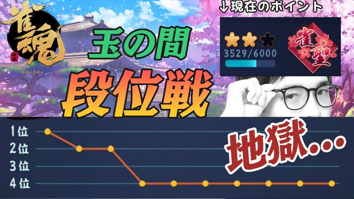 【雀魂】7連敗って何？7連敗って何？7連敗って何？【段位戦】【林輝幸】