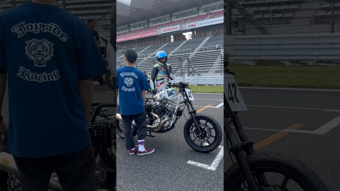 【Harley-Davidson】AVCC チャレンジャーレーシング長瀬智也選手#panhead #45power