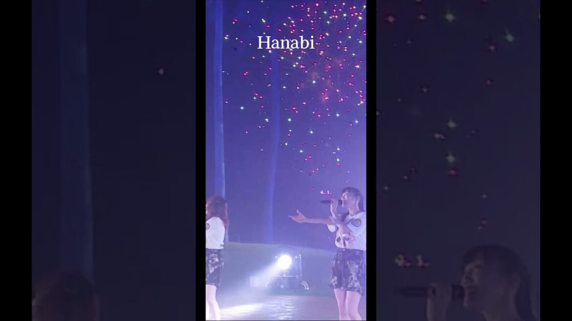 見上げた夜空に黄金の花が咲く #ももいろクローバーz #ももクロ #momoirocloverz #百田夏菜子 #玉井詩織 #佐々木彩夏 #高城れに #momoclo #mcz #hanabi