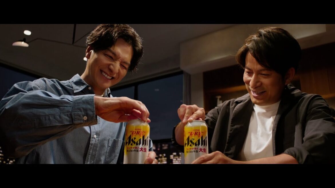 アサヒスーパードライ TVCM 「今までの缶ビールとうまさが違う！」篇 30秒 岡田准一 生田斗真