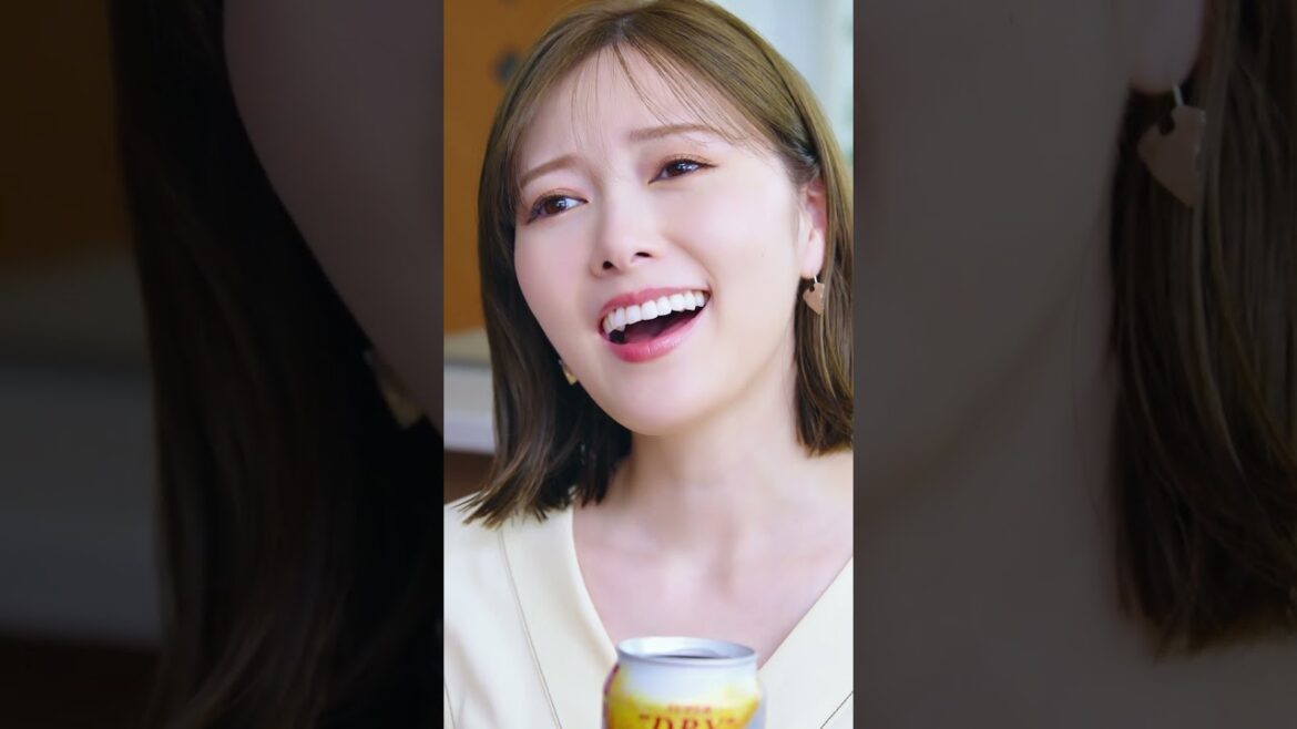 アサヒスーパードライ WEBCM 「新・生ジョッキ缶飲んでみた！白石麻衣」篇