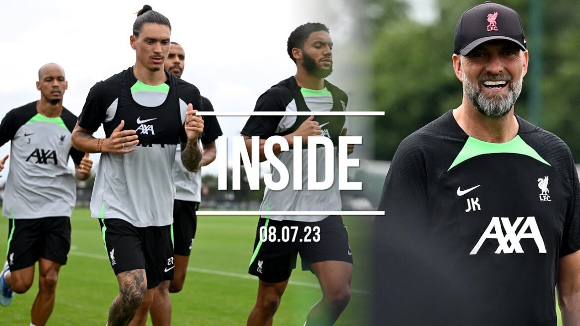 INSIDE: Liverpool return for day one of pre-season testing