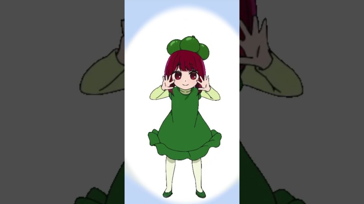 推しの子9話『ピーマン体操』 マイクラで再現してみた45 #shorts #有馬かな #B小町