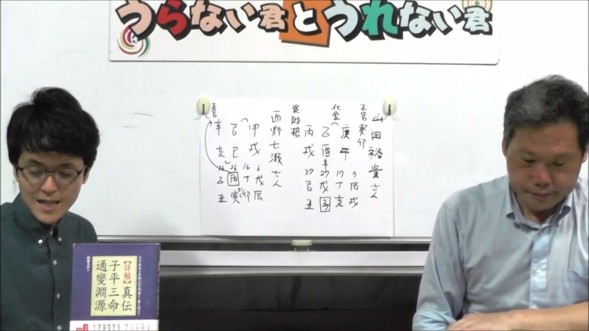 熱愛発覚！俳優の山田裕貴さんと女優の西野七瀬さんの今後を占う！（旬な人占いWEEK！）【うらない君とうれない君】
