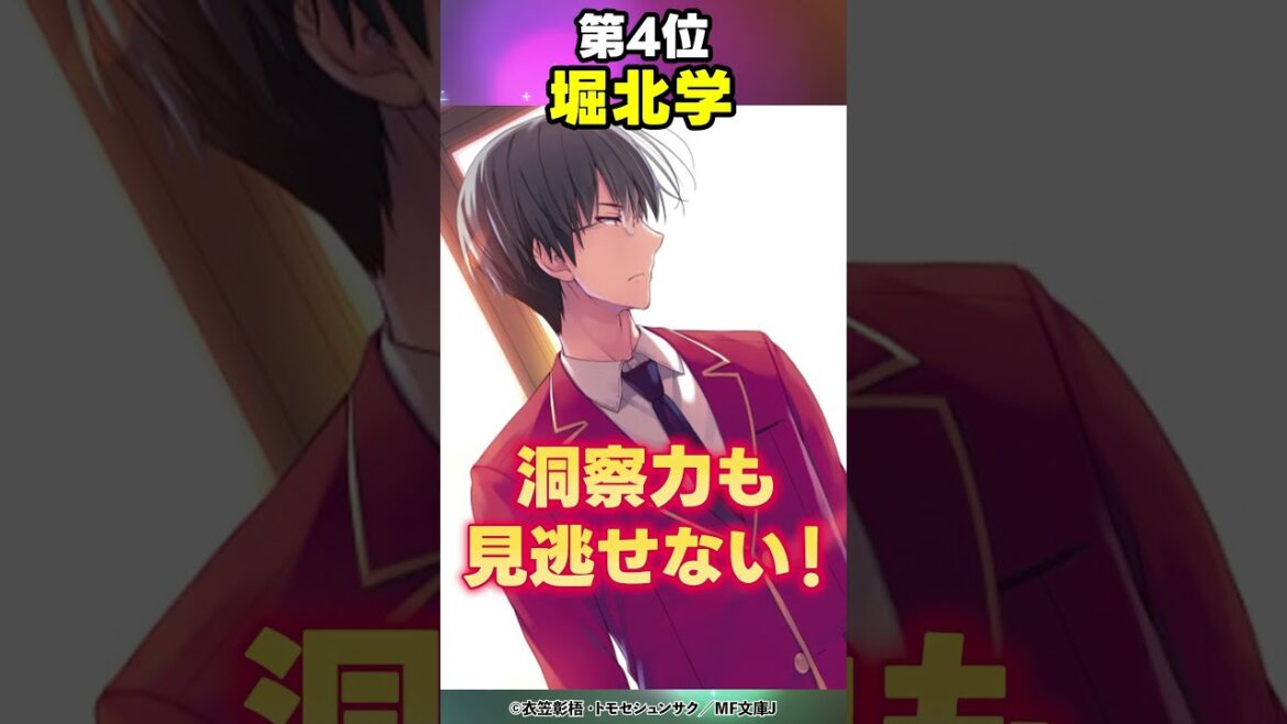 『よう実』最強ランキングTOP5　#shorts #ようこそ実力至上主義の教室へ  #ライトノベル