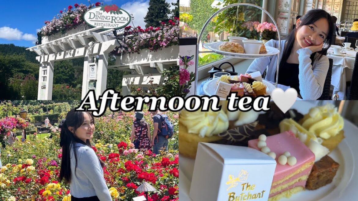 【おでかけVlog】カナダのAfternoon teaで最高な休日を過ごした！