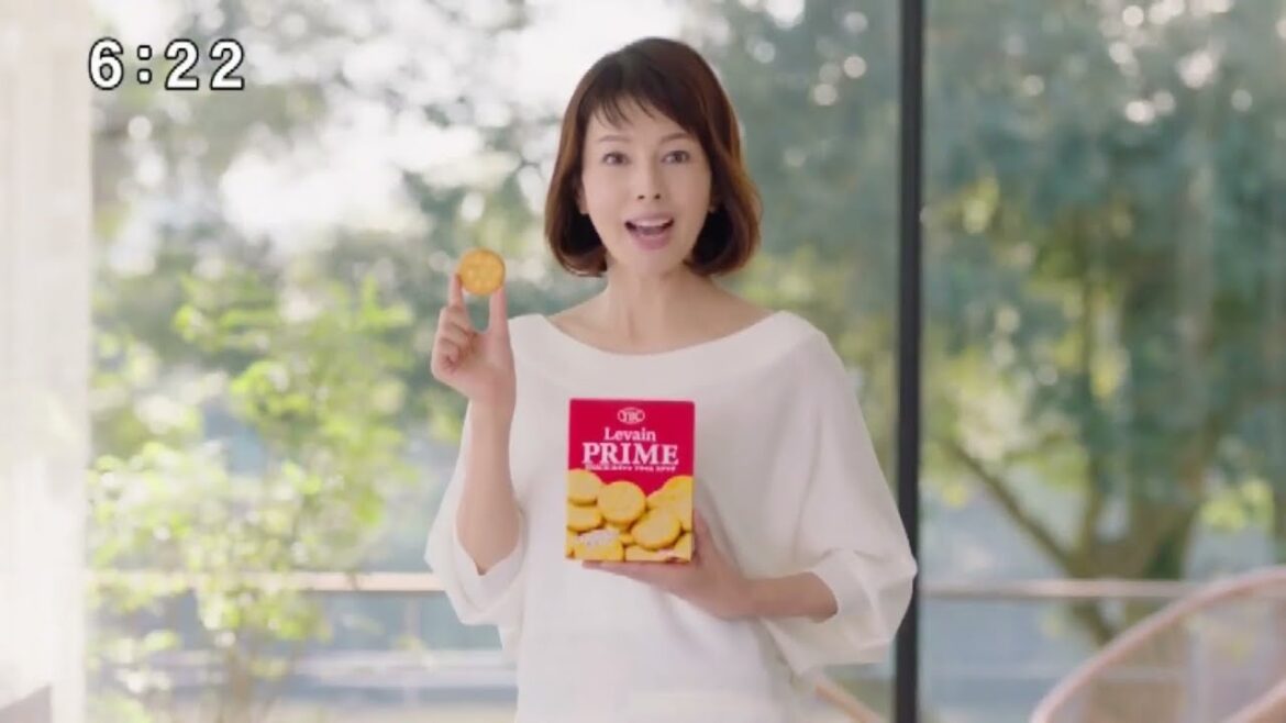 【ヤマザキビスケット】Leavain PRIME [沢口靖子] 15秒 CM
