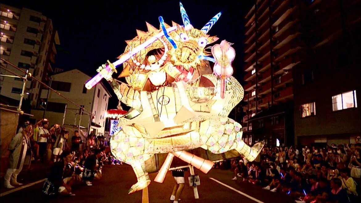 【乱舞】フェス！？太鼓ビートで街は熱狂　天下の奇祭「万燈祭」愛知・刈谷市　the world's strangest festival, the Lantern Festival