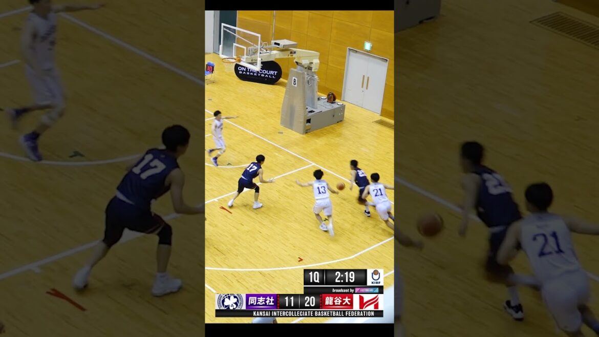 【千葉ジェッツへ入団】高橋克実（龍谷大学／No.21／4回生／SG／180cm／桜宮高校）Thanks 4years. #shorts