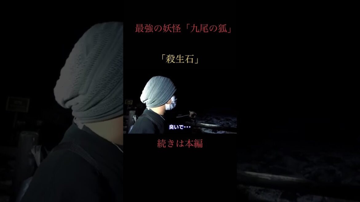【心霊】最強の妖怪「九尾の狐」割れた殺生石#shorts