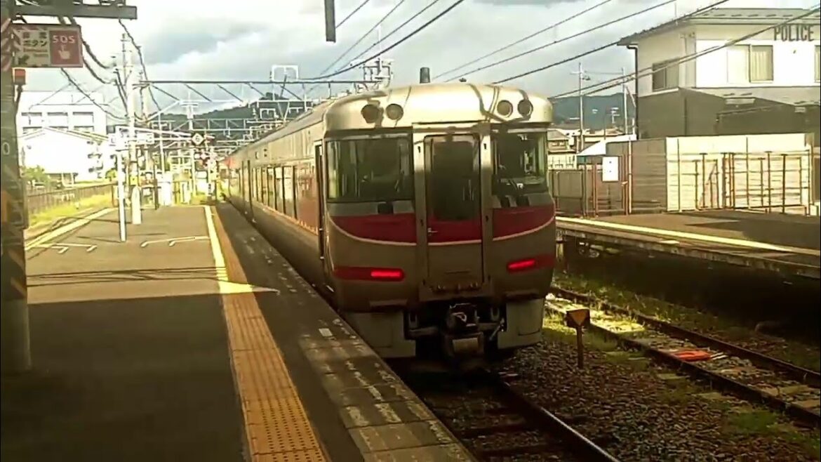 【関西トライアングル日帰り団体臨時.激レア】JR山陰本線・綾部を通過するキハ189系3両.はまかぜ車両