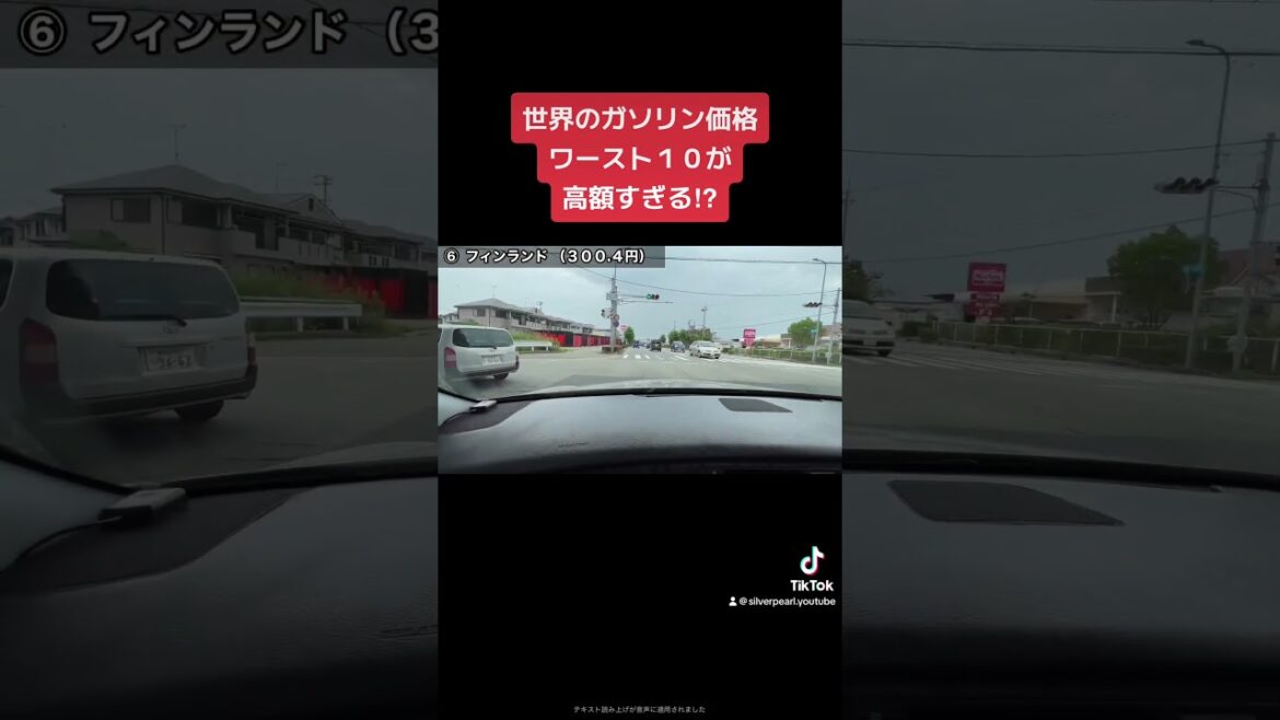 【驚愕】世界のガソリン価格が高すぎる！ #ガソリン