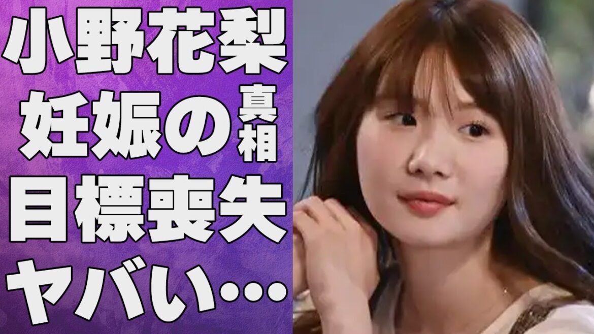 小野花梨が「夢はない」と言い放った原因や妊娠の真相に言葉を失う…「南極料理人」でも有名な女優が落としてきた男性芸能人の数々に驚きを隠せない…