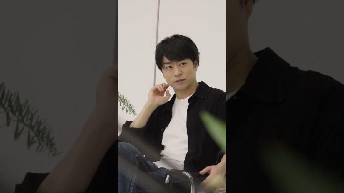 櫻井翔【ポートレートシリーズ2023】が発売中！撮影風景をお届けします。商品の詳細は説明欄をご覧ください。