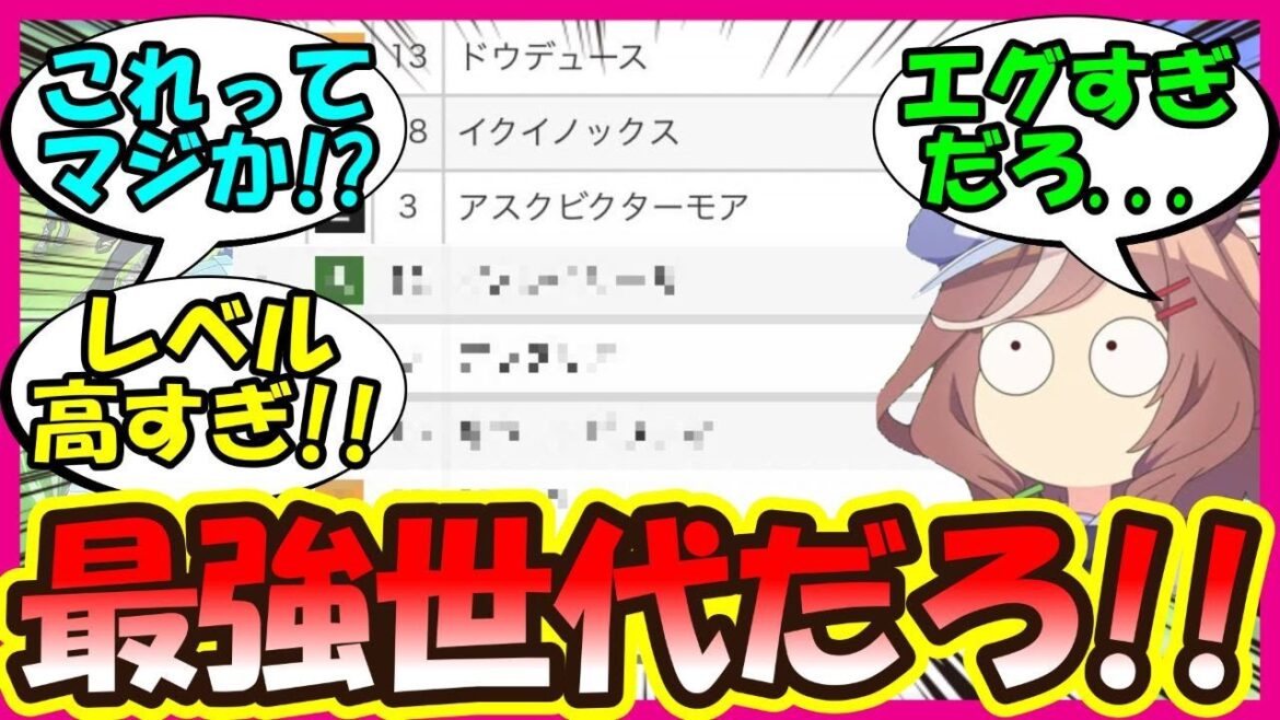 [衝撃]『2022年の日本ダービー出走馬達がとんでもないことになっていると話題に！』に対するみんなの反応集 まとめ 競馬 ドウデュース 【ウマ娘プリティーダービー】【かえで】