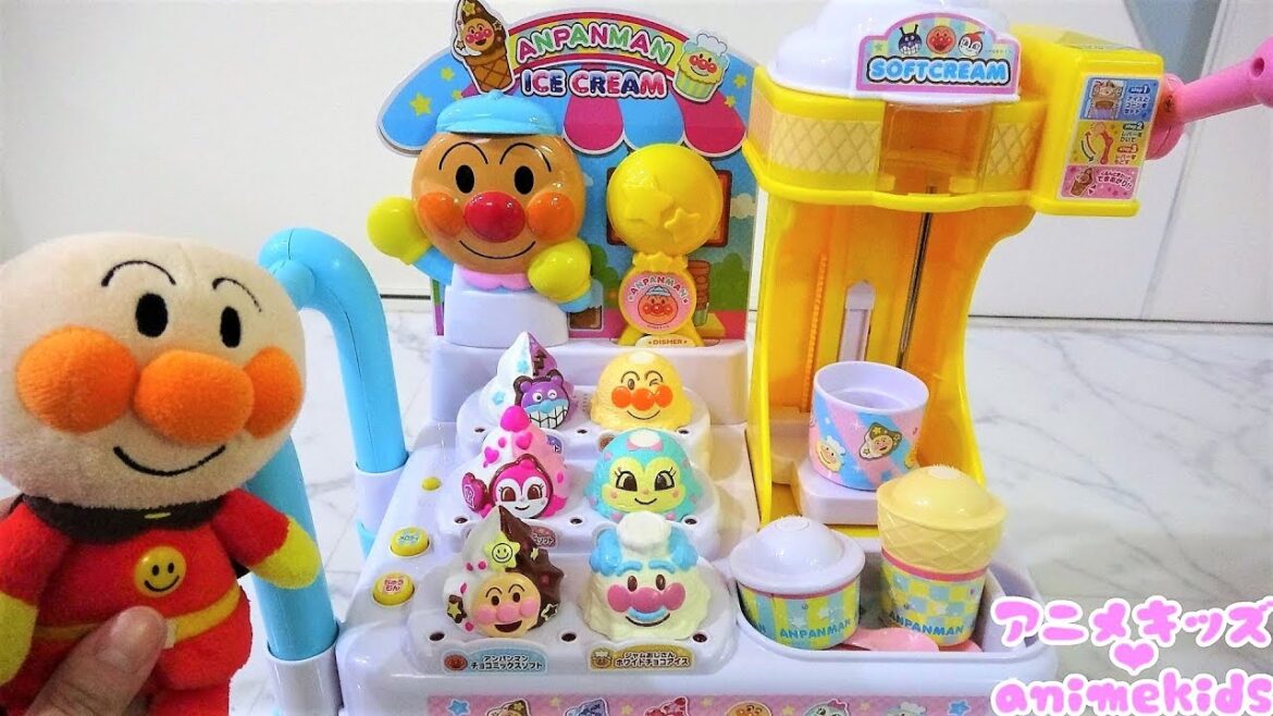 アイスクリームのお店やさんごっこをするよ！アイスはどれにしますか？ アニメキッズ