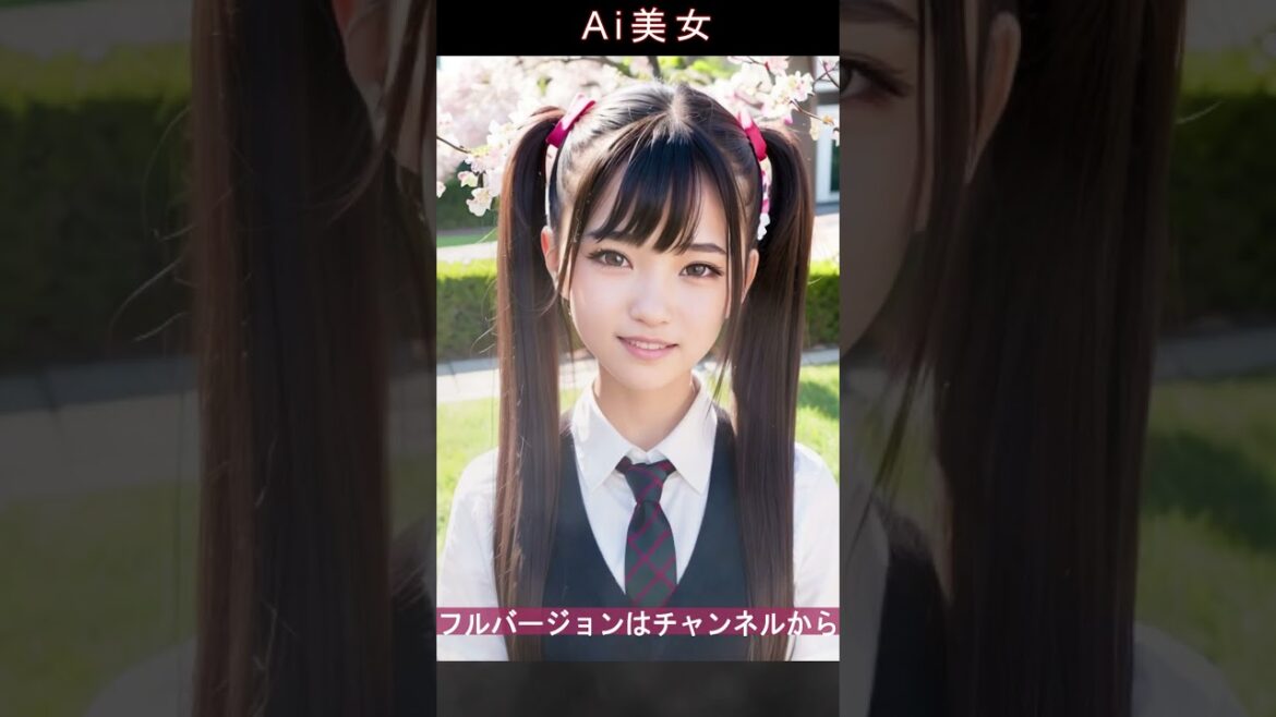【Ai美女】#12-学生服と桜の美女集#Shorts 【Ai美女】#12-学生服と桜の美女集#Shorts