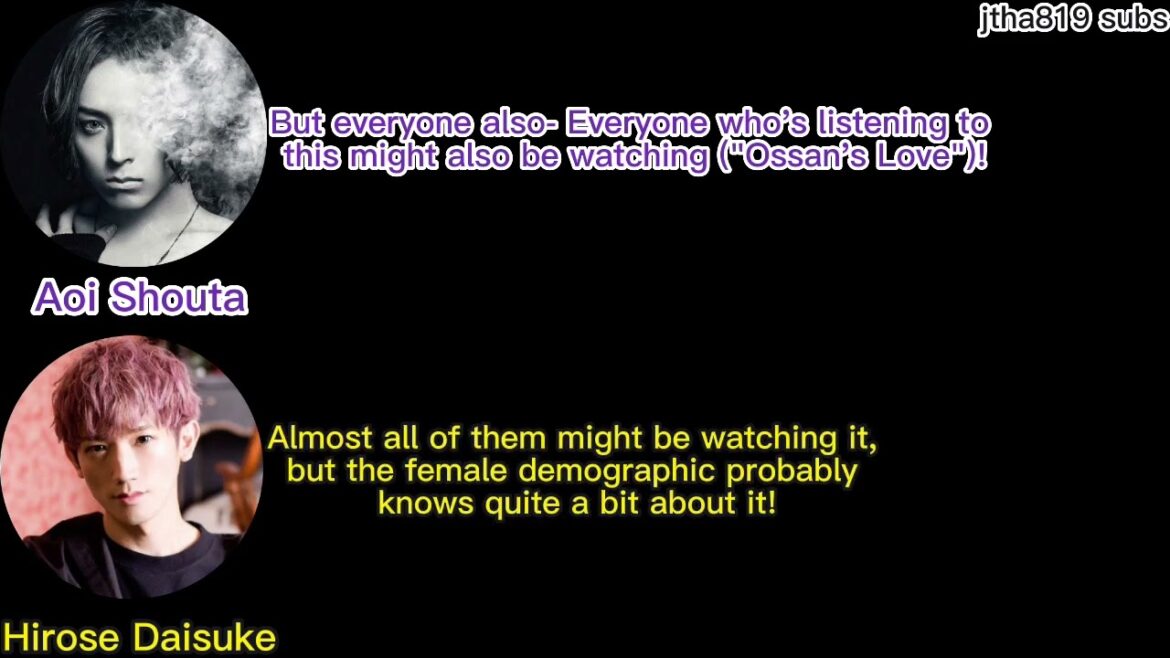 (ENG SUB) Hirose Daisuke persuades Aoi Shouta to watch “Ossan’s Love” (and bonus drama talk) (ENG SUB) Hirose Daisuke persuades Aoi Shouta to watch "Ossan's Love" (and bonus drama talk)