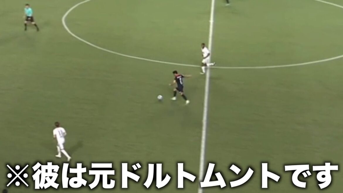 FC東京相手にJ1ってレベルじゃないサイドチェンジする香川真司