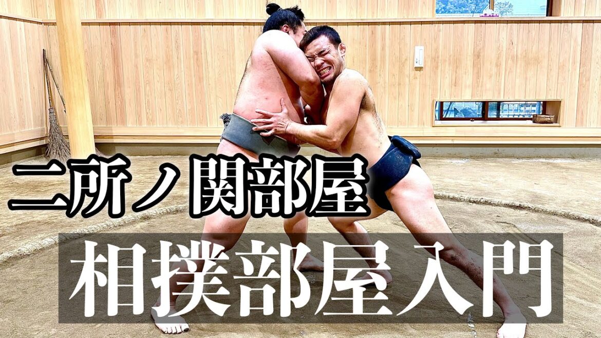 元横綱稀勢の里関の相撲部屋に入門してきました。