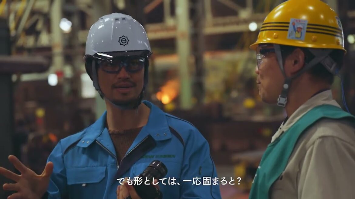 【JSW×斎藤工 IN 広島製作所 vol.4】斎藤工が見たTHE FIRST ENGINEERの姿  鋳造セクション篇
