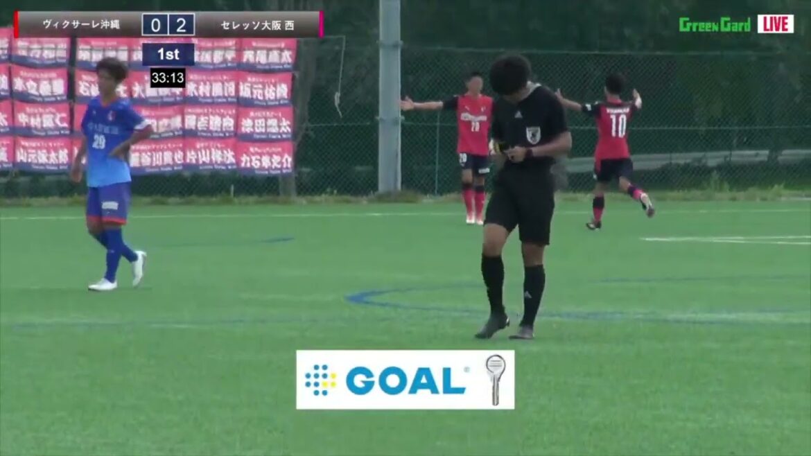 ハイライト【全国クラブユースU 15 2023】G予選　ヴィクサーレ沖縄 vs セレッソ大阪 西　2023年度 第38回日本クラブユースU 15サッカー選手権大会（スタメンは特設HP）