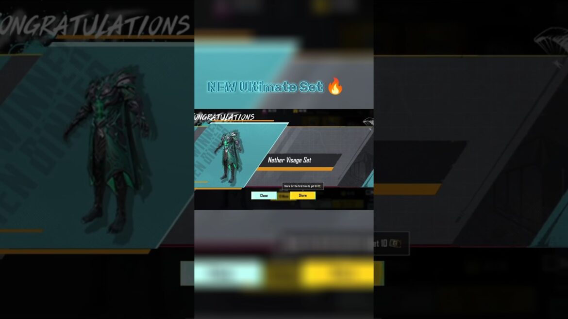 Nether Visage Set | geblo ile ayşo | pubg mobile #pubg #bgmi #pubgshorts #senator #song #shorts