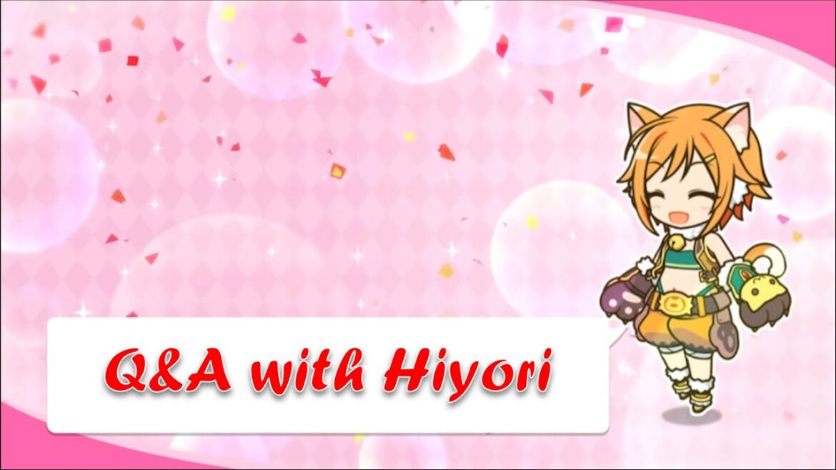 【プリコネR】【誕生日一問一答】『8月27日　ヒヨリ』(CV: 東山奈央)【英語字幕版】【ENG SUB】(Priconne ENG SUB)