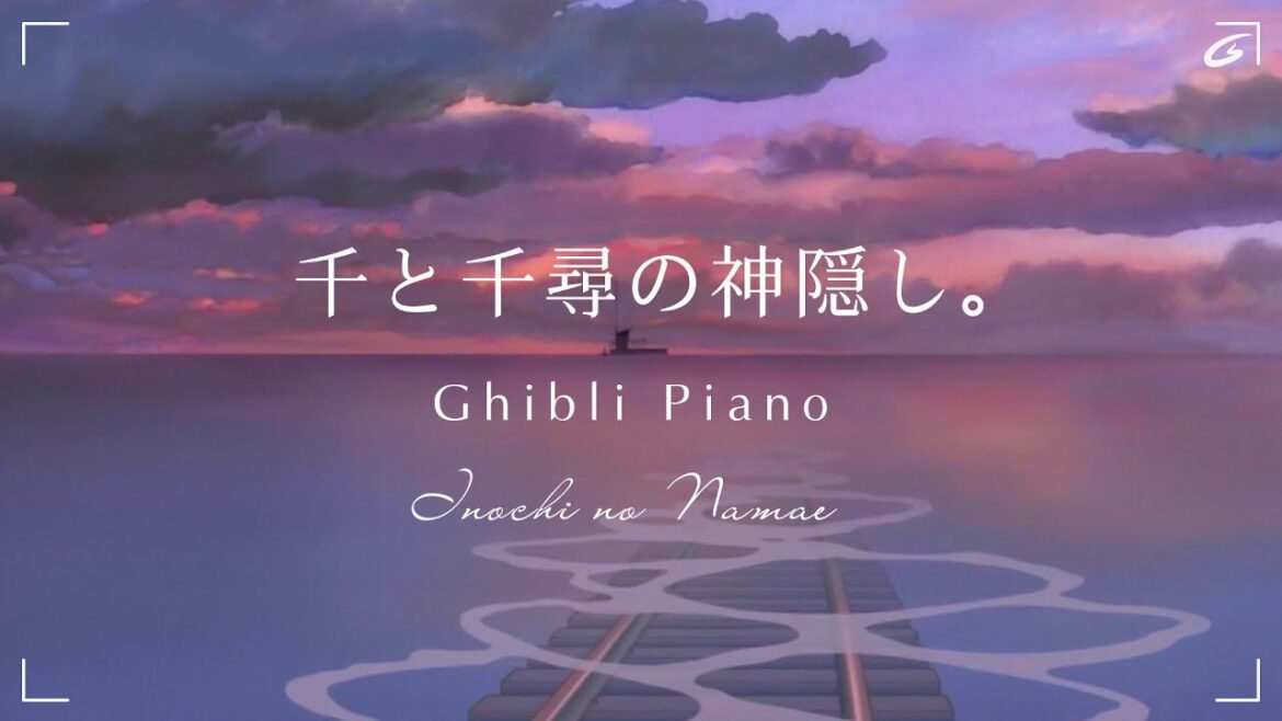 [Best Ghibli Collection] 💤 Relaxing Ghibli Piano 🌊 The Best Piano Ghibli Collection Ever