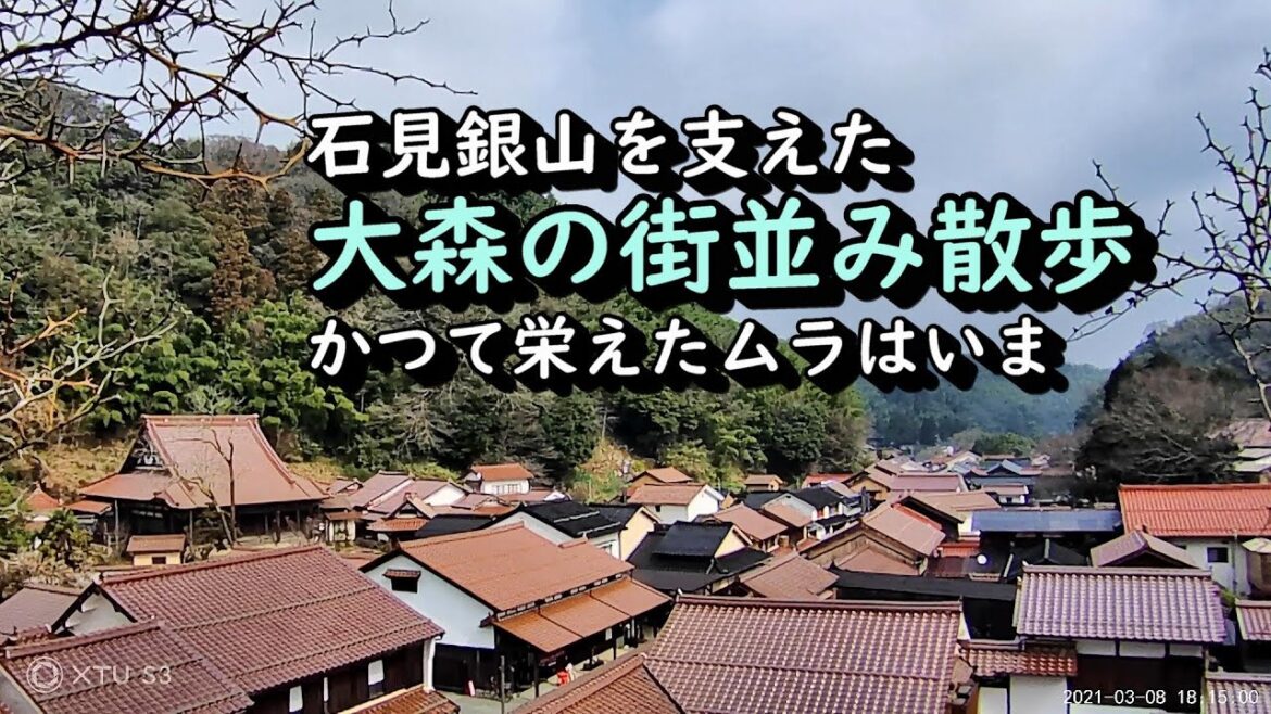 【石見銀山】鉱山を支えた大森集落の町並みを歩く 島根県大田市