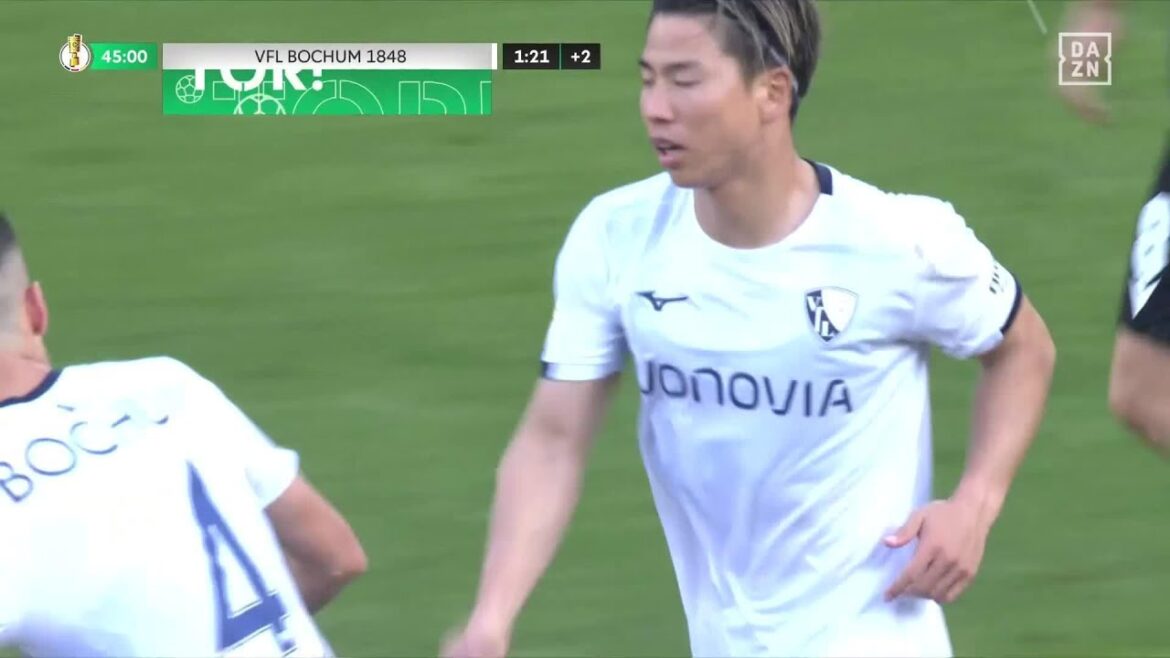 【速報】浅野拓磨が反撃弾!振り向きざまに右足一閃!|2023-2024 DFBポカール1回戦 【速報】浅野拓磨が反撃弾!振り向きざまに右足一閃!|2023-2024 DFBポカール1回戦