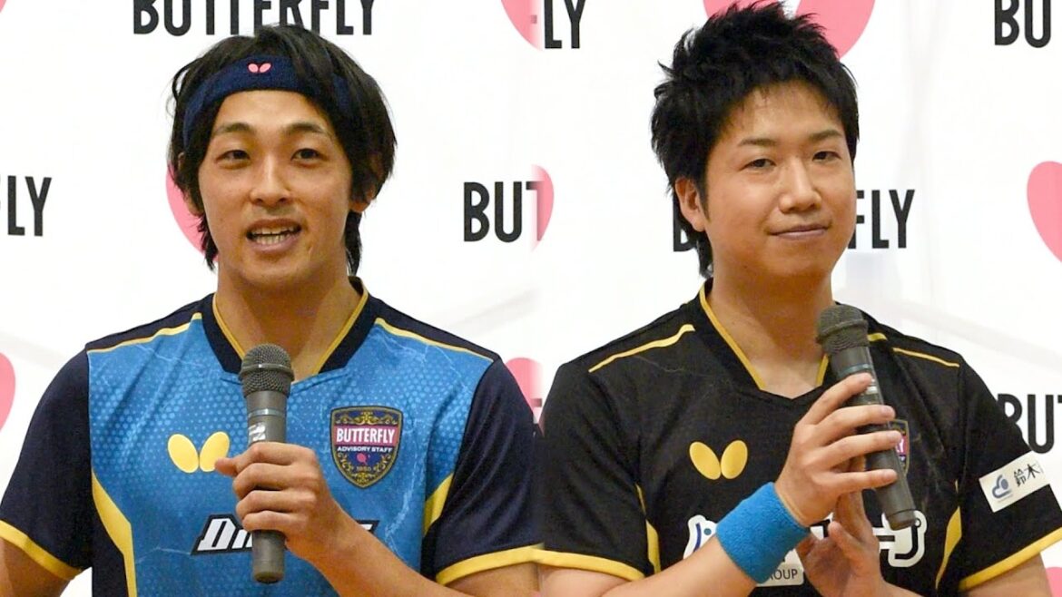 水谷隼＆坪井勇磨「BUTTERFLY 卓球イベント」in 長野