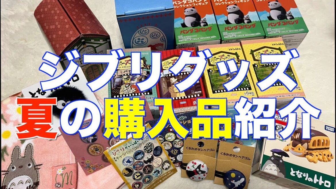 【ジブリグッズ】夏の購入品紹介