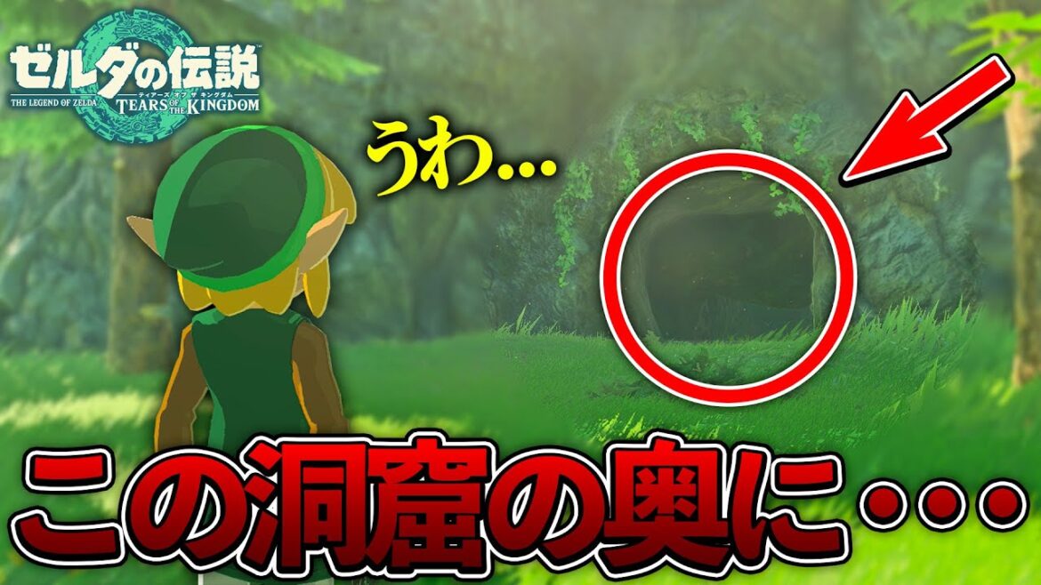 【ティアキン】ハイラルのとある洞窟の奥がまさかの〇〇らしいので行ってみたら....【ゼルダの伝説 ティアーズ オブ ザ キングダム】
