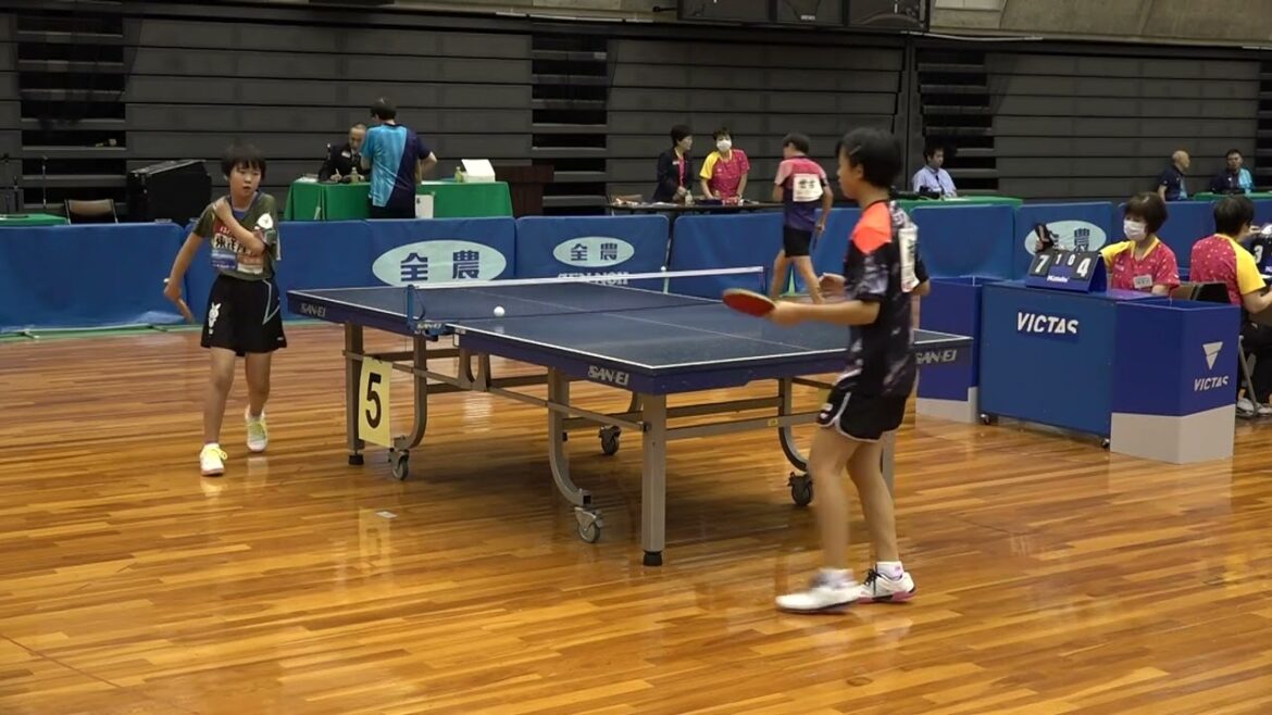 【全農杯2023】2回戦 石田心美 vs 梶原咲那｜ホープス女子｜English Sub