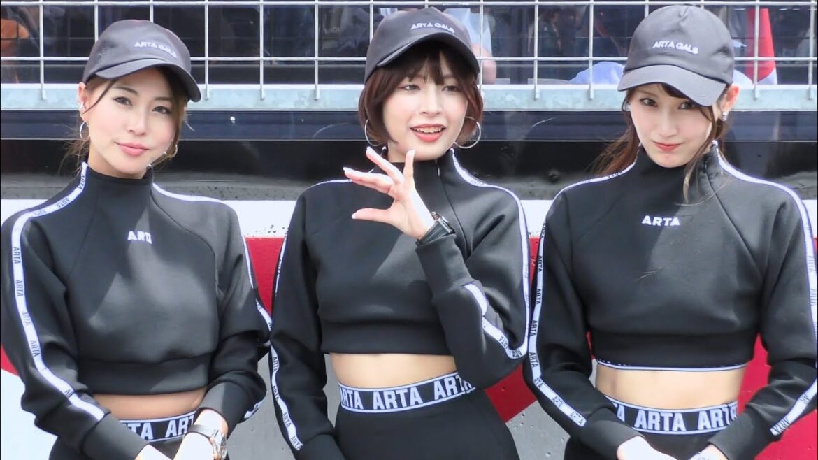 【藤井マリーさん/ 沢すみれさん/ 木村理恵さん ピットウォーク】SUPERGT  2023.05.03