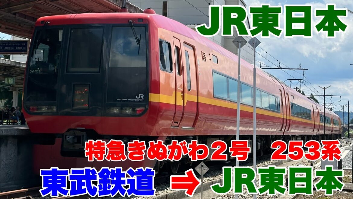 【JR東日本】253系特急きぬがわ２号に乗車して来ました！