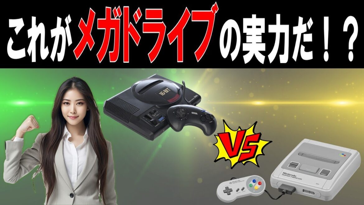 これがメガドライブの実力だ！？　VS　スーパーファミコン