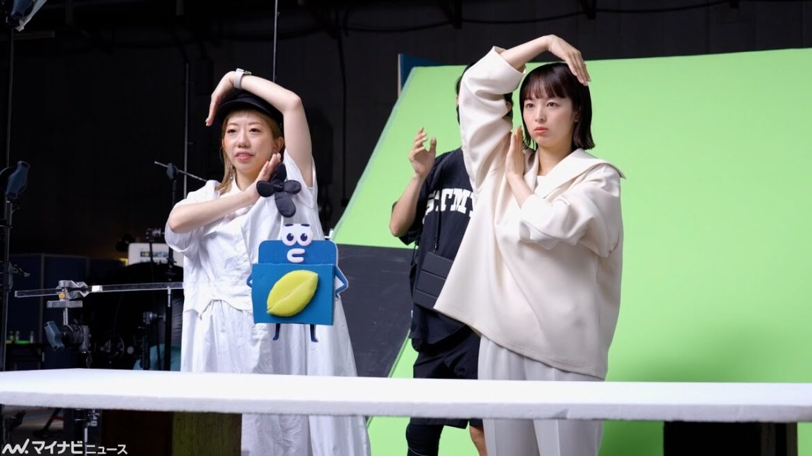 清野菜名、ダンス間違え思わず笑顔に　“チョッパー”大谷育江が“イノアッくん”の声を務める　イノアックコーポレーション新CM