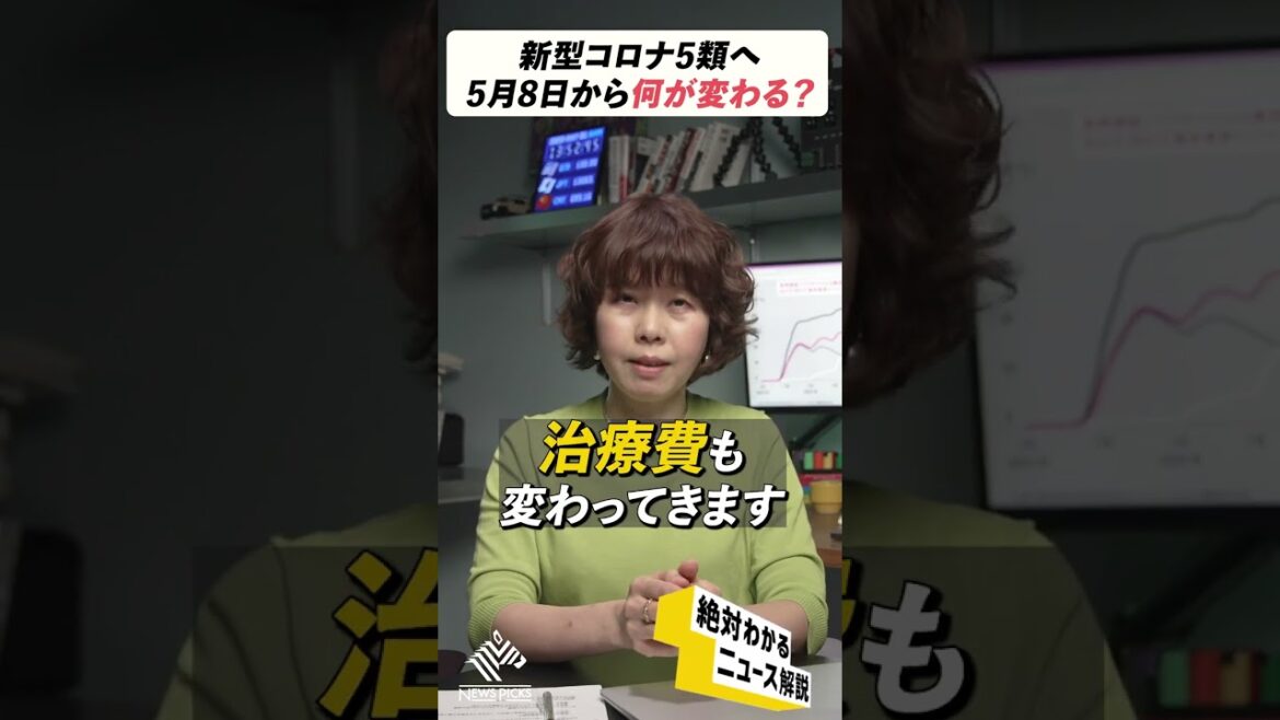 コロナ5類移行で何が変わる？1分解説 #shorts