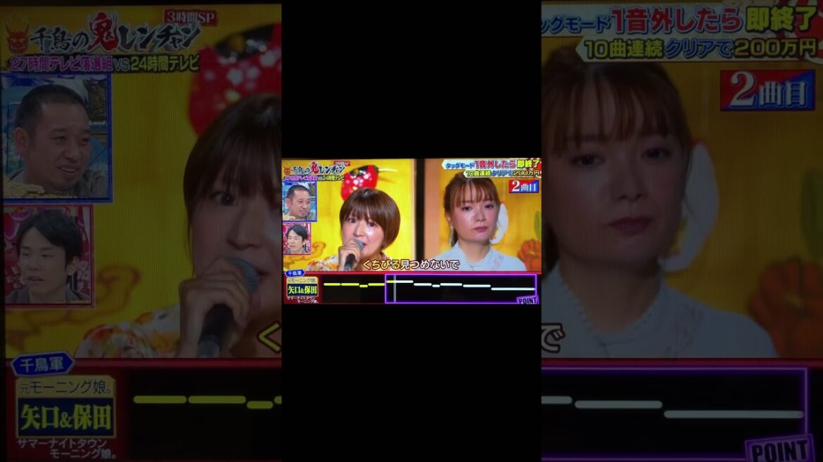 27時間TV落選組 PV監督を見返す！#矢口真里 #保田圭 #千鳥の鬼レンチャン #shorts #モーニング娘