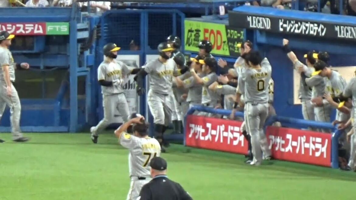 【２試合連発】阪神タイガース・佐藤輝明の第17号３ランホームラン～六甲おろし＠神宮