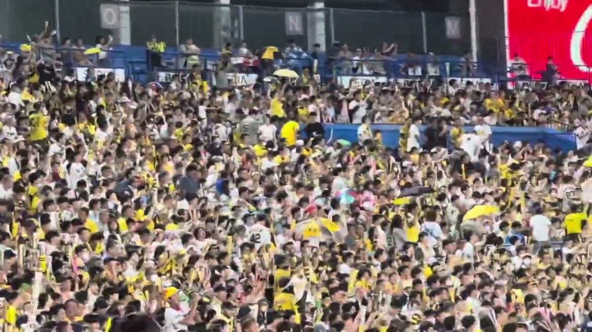 佐藤輝明がポール直撃本塁打打った日の阪神による東京音頭
