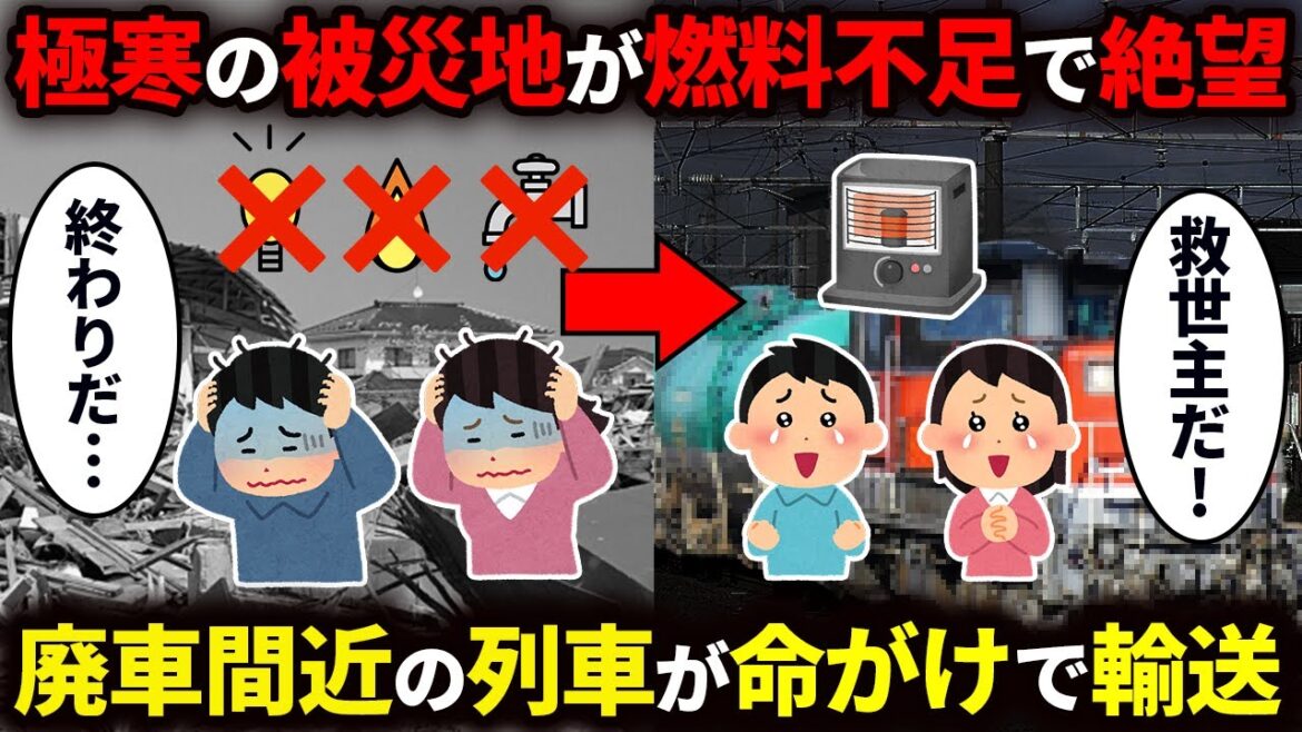 東日本大震災で東北の被災者を救った緊急燃料輸送列車を徹底解説！【ゆっくり解説】