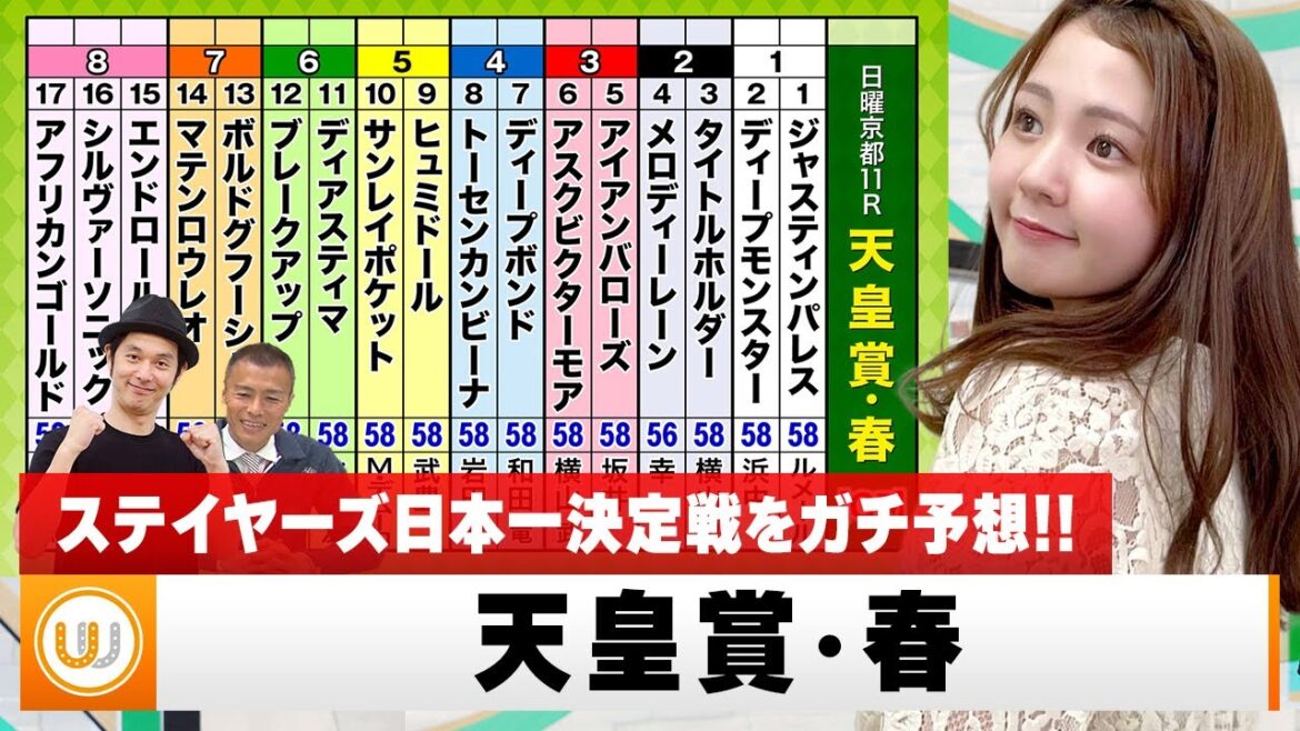 【天皇賞・春 ガチ予想！！】ステイヤーズ日本一決定戦『キャプテン渡辺の自腹で目指せ100万円！』4月29日（土）16:15〜 LIVE配信