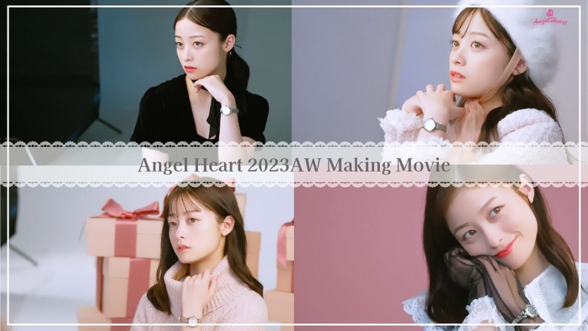 橋本環奈さんAngel Heart メイキングムービー 2023年秋冬Ver.