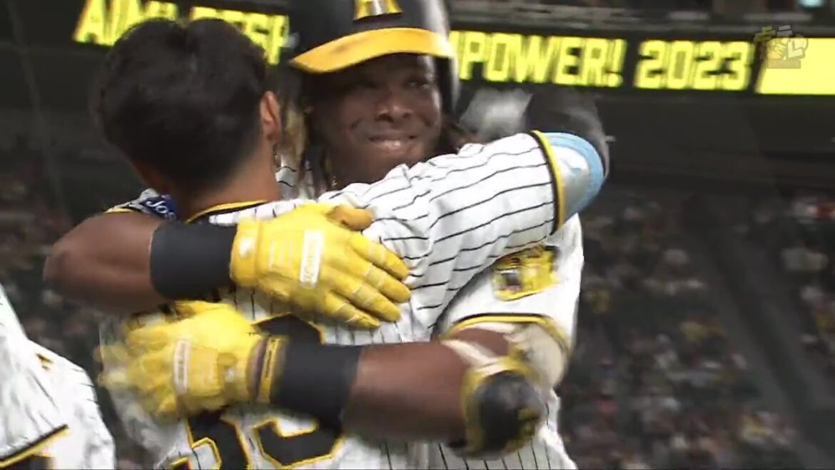 【反撃】9回裏、代打 #ミエセス 選手がセンター左へ第5号ソロホームランを叩き込む！【2023/9/21Ｔ－Ｇ】